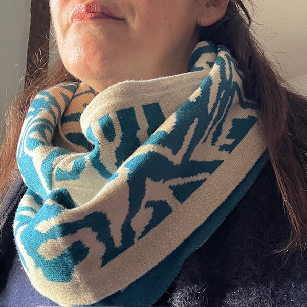 The Serenity Snood is ideal for cold chilly days and for keeping the neck warm