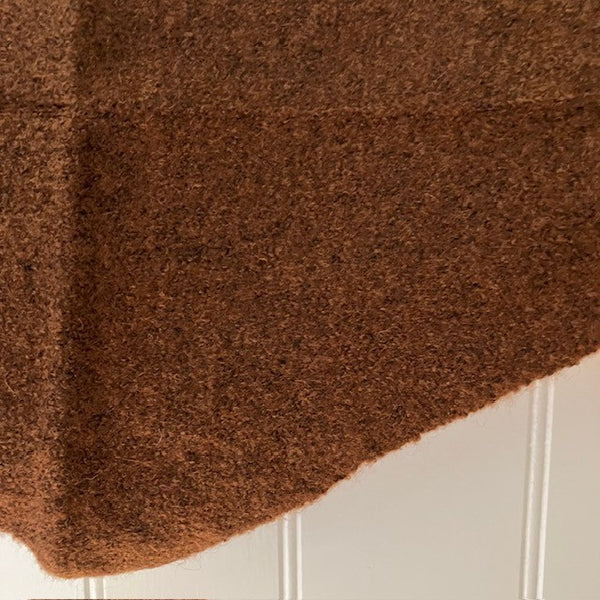 The Tilly Scarf Brown is a fabulous soft cosy knit
