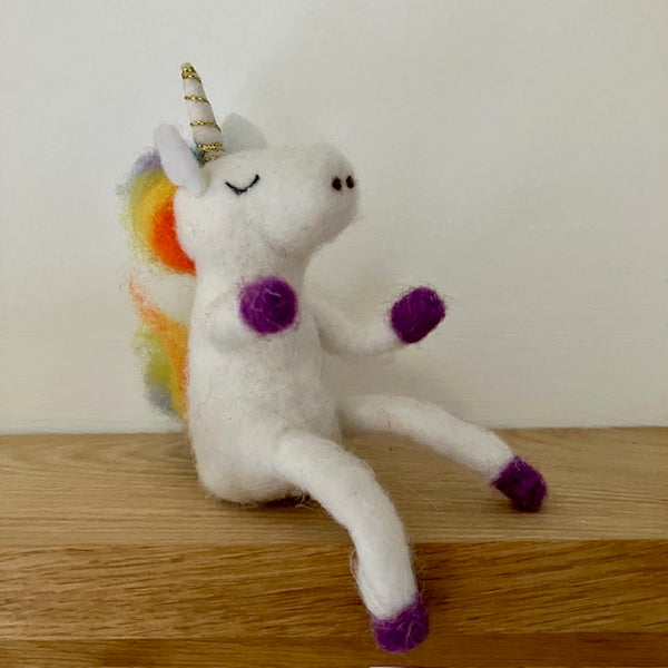 "Una Unicorn" Felt Friends make ideal cosy gift for unicorn and horse loving fans