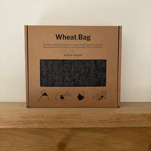 The Wheat Bag Black is a wonderfully cosy and relaxing way to help reduce pain and inflammation