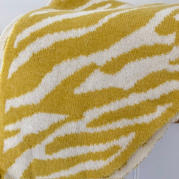 The Wren Scarf Mustard is a fabulous unique design that will keep you super cosy & warm