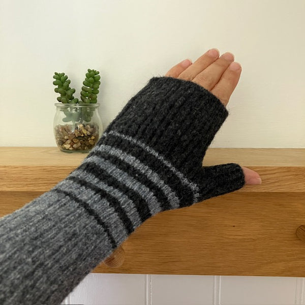 Wylder Wrist Warmers are crafted in a soft, stylish knit. 