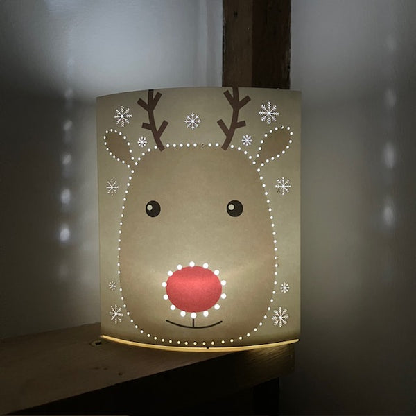 Penguin or Reindeer Christmas LED Lanterns