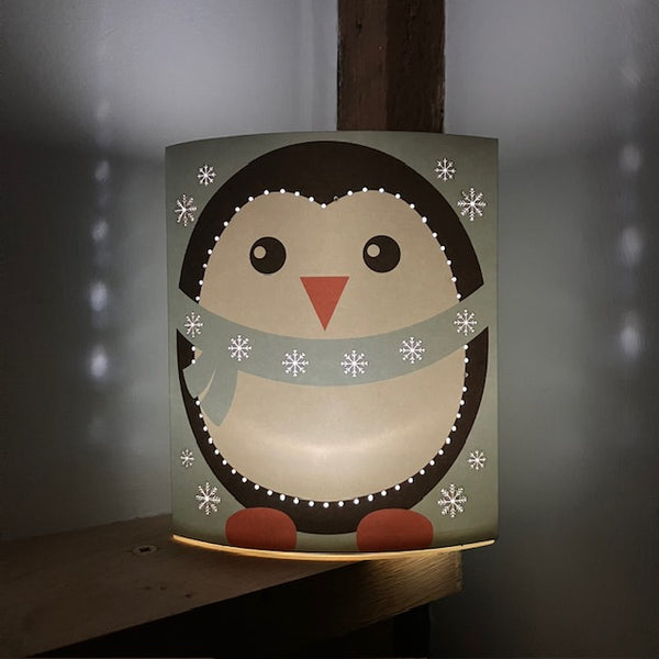 Penguin or Reindeer Christmas LED Lanterns