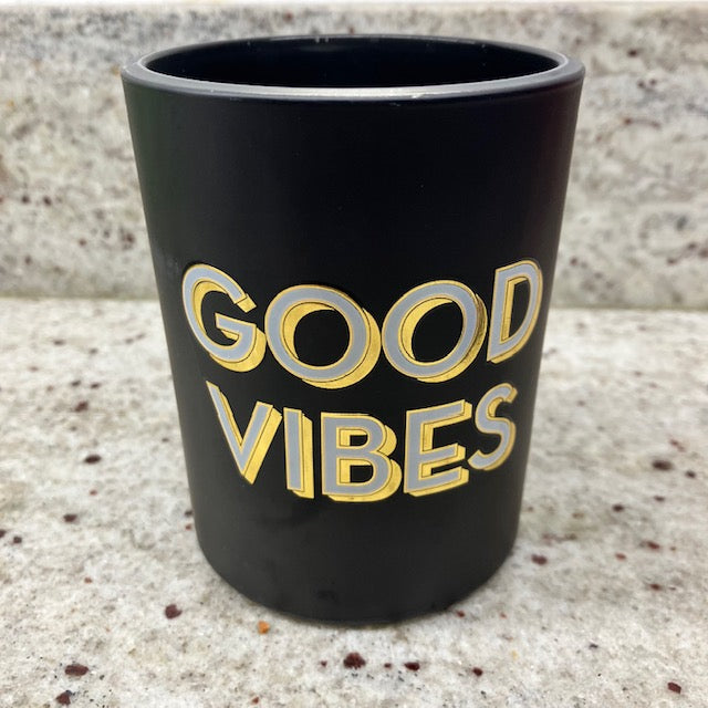 'Good Vibes' Scented Candle - Wild Fig & Cedar Wood