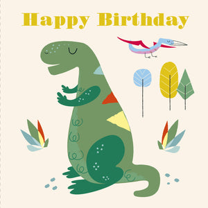 Card - Happy Birthday Dinosaur