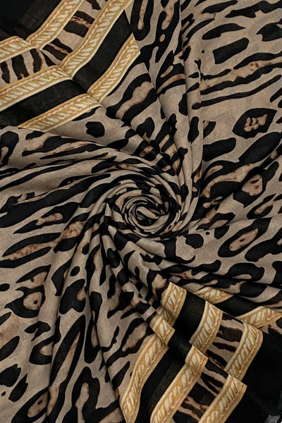 Mari - Leopard Print Black