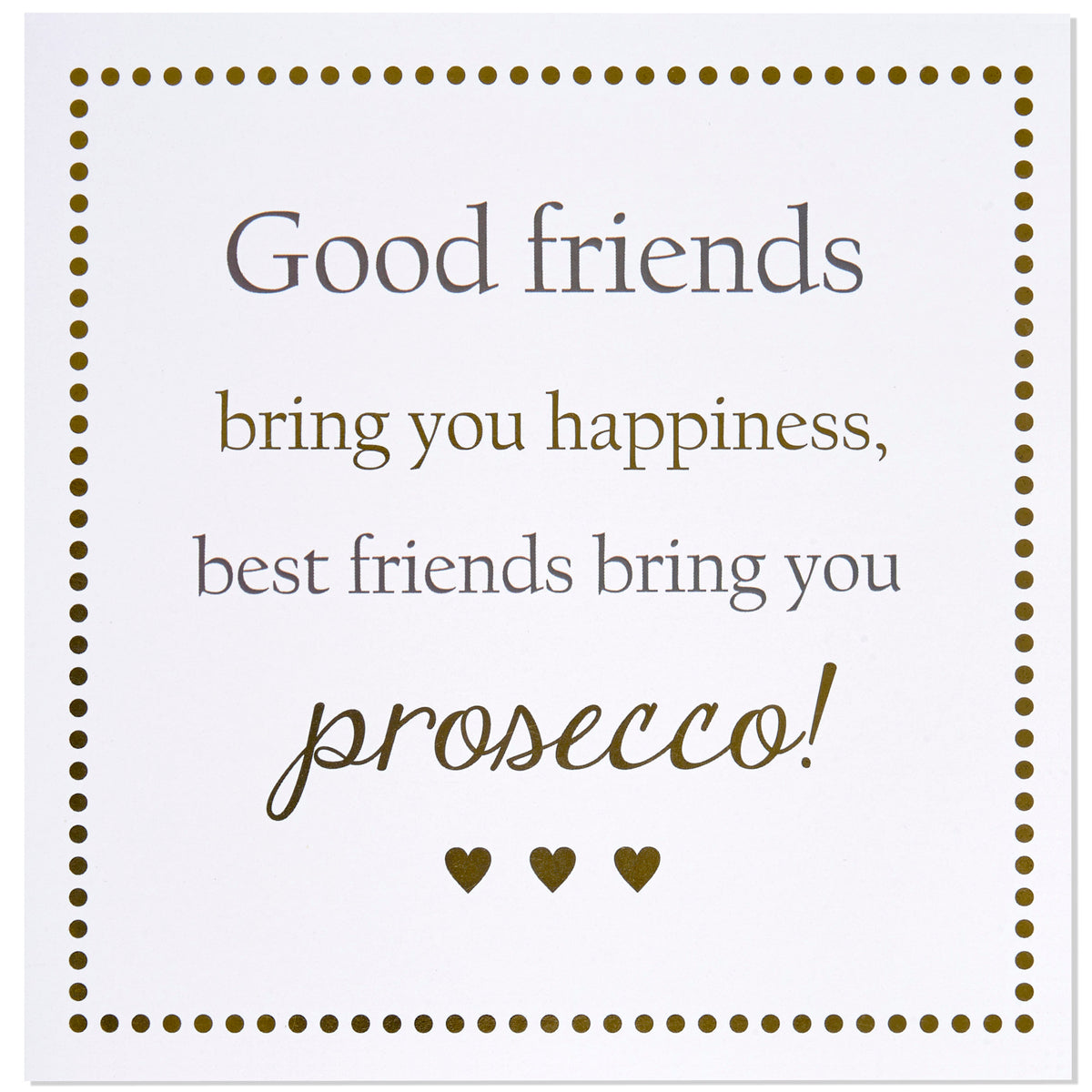 Card - 'Best Friends, Prosecco'
