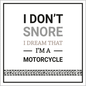 Card - 'I Don't Snore'