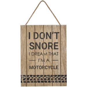 'I Don't Snore' Sign