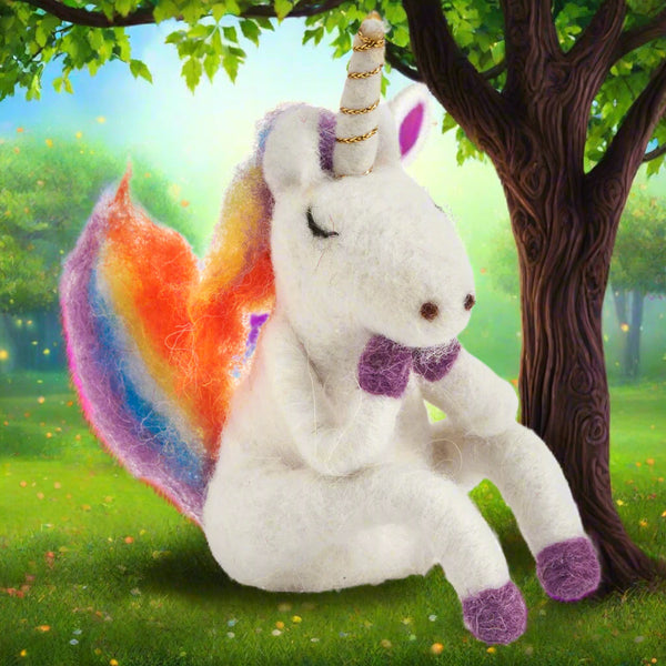 Felt Unicorn decoration