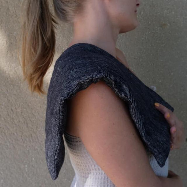 The Wheat Bag Black is a wonderfully cosy and relaxing way to help reduce pain and inflammation