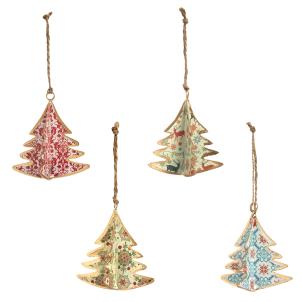 3D Christmas Tree Hanging Decorations